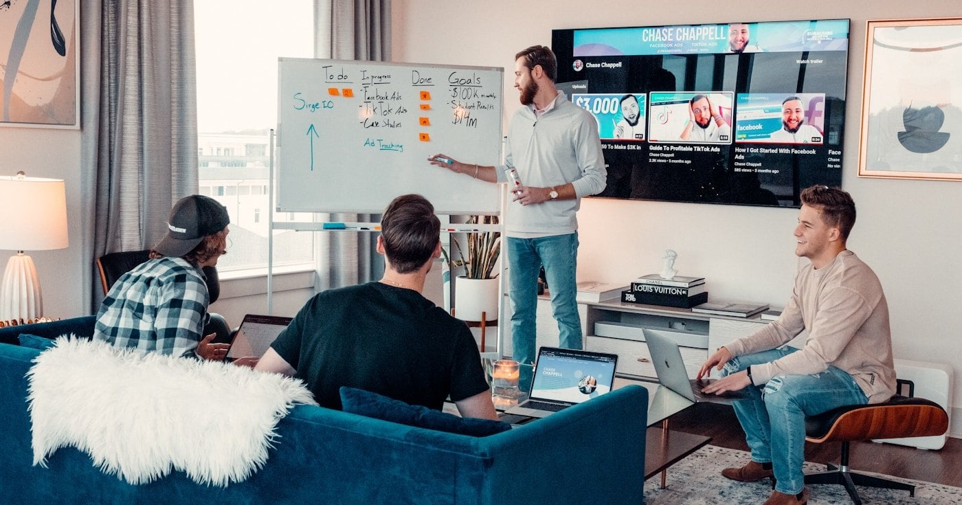 Remote workers collaborating asynchronously across time zones
