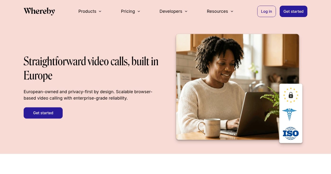 Whereby homepage